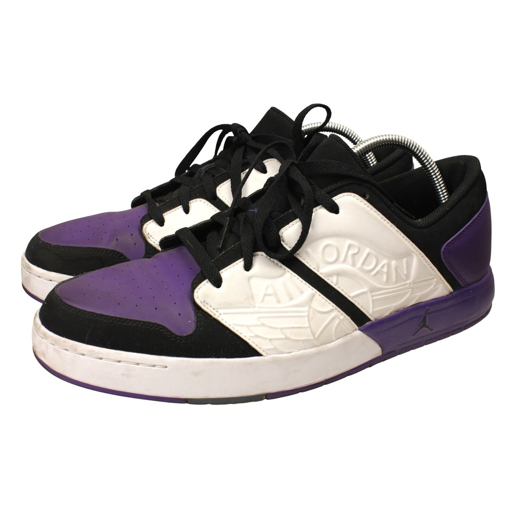 Air Jordan Nu Retro 1 Low Field Purple Men's Size 12 Sneakers DV5141-105